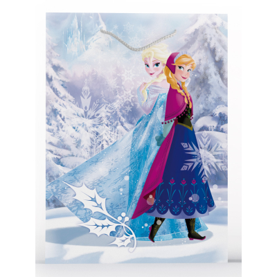 Disney dárková taška M s glitry Frozen