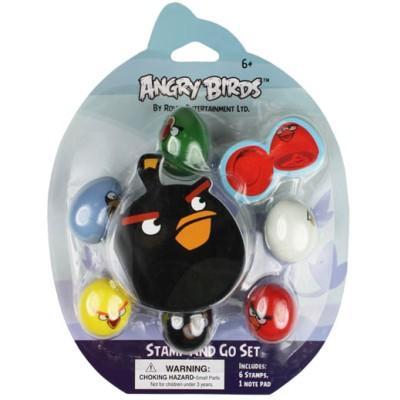 EPEE Czech - Angry Birds Razítka 6-pack