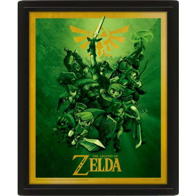 EPEE merch - 3D obraz Zelda