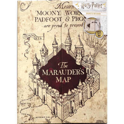 EPEE merch - Blok A5  Harry Potter Maurauders Map