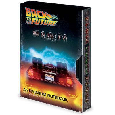 EPEE merch - Blok A5 premium Návrat do budoucnosti VHS