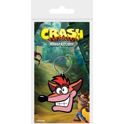 EPEE merch - Crash Bandicoot - Klíčenka gumová - extra life