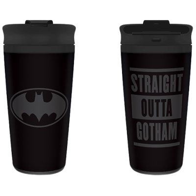 EPEE merch - Hrnek cestovní Batman (Straight outta Gotham)