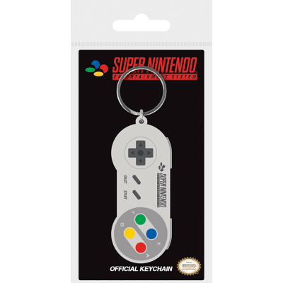 EPEE merch - Klíčenka gumová Nintendo - Snes