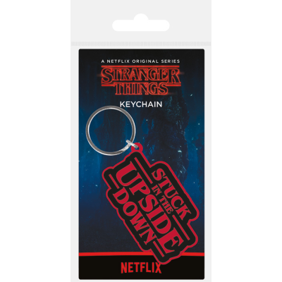 EPEE merch - Klíčenka gumová Stranger Things (Stuck in The Upside Down)