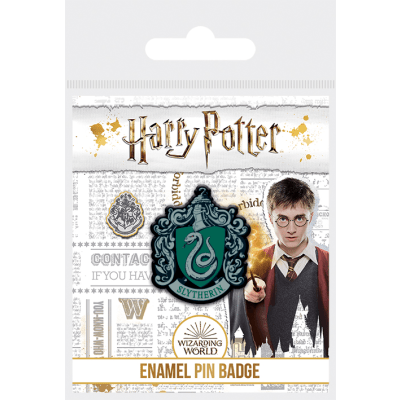 EPEE merch - Odznak smalt Harry Potter - Zmijozel