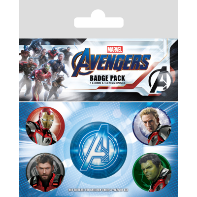 EPEE merch - Set odznaků Avengers