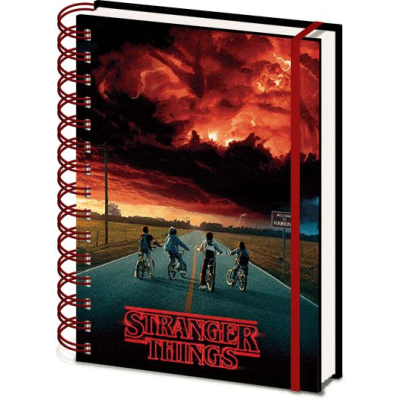 EPEE merch - Stranger Things Blok A5 3D