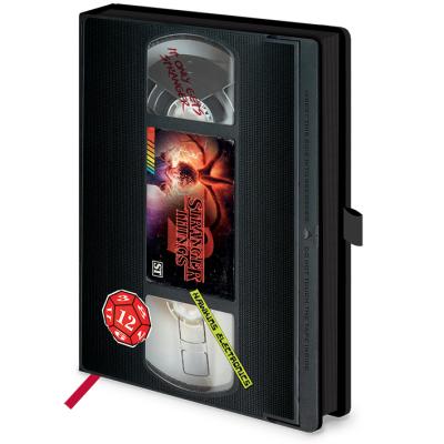 EPEE merch - Stranger Things Blok A5 premium - VHS