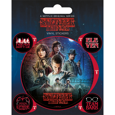 EPEE merch - Stranger Things Samolepky