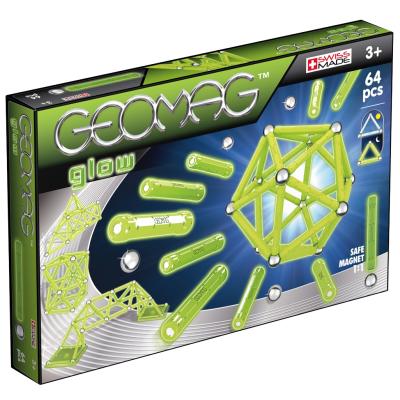 GEOMAG - Glow 64 dílků