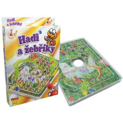 Hadi a žebříky - cestovní hra