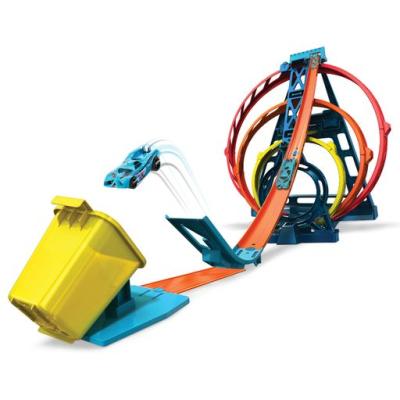 Hot Wheels Track Builder trojitá smyčka