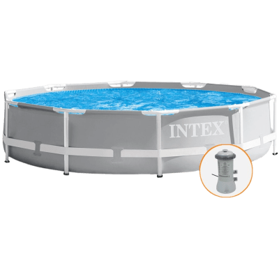 INTEX - Bazén Prism Frame 305 x 76cm s kartušovou filtrací
