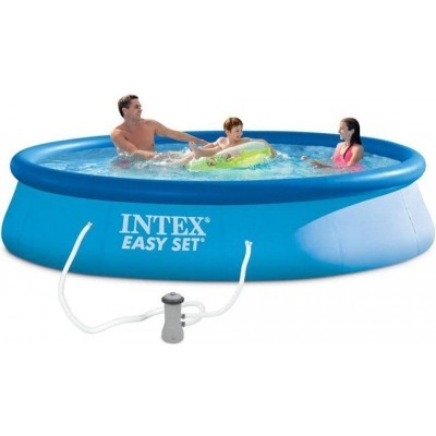 INTEX - Bazén set 396x84cm  s kartušovou filtrací