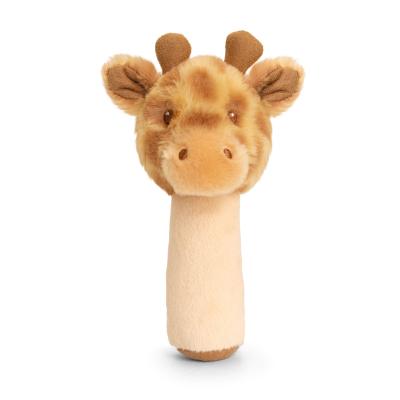 KEEL - Plyšové chrastítko žirafa 14cm