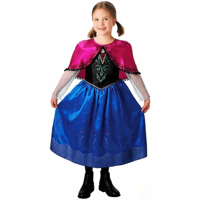 Kostým FROZEN Ledové království Deluxe ANNA 5-6let