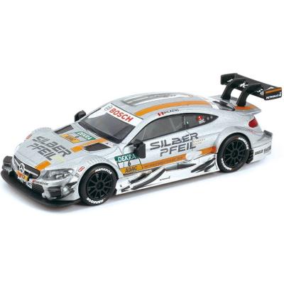 Kovový model - 1:43 Mercedes-AMG C63 - stříbrný