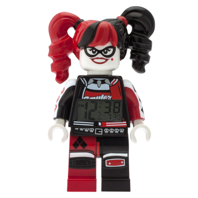 LEGO Batman Movie hodiny s budíkem Harley Quinn