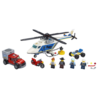 LEGO® City 60243 Pronásledování s policejní helikoptérou