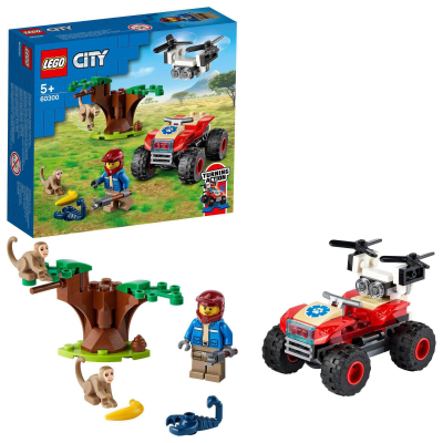 LEGO® City 60300 Záchranářská čtyřkolka do divočiny