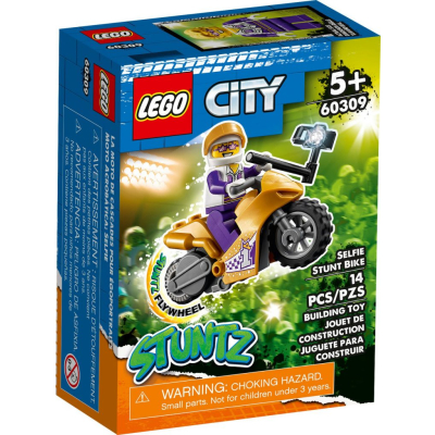 LEGO® City 60309 Kaskadérská motorka se selfie tyčí