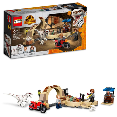 LEGO® Jurassic World™ 76945 Atrociraptor: honička na motorce