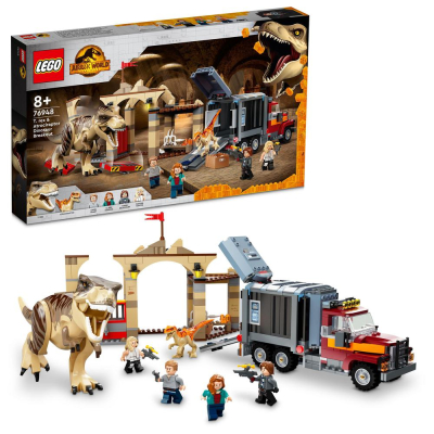 LEGO® Jurassic World™ 76948 Útěk T-rexe a atrociraptora