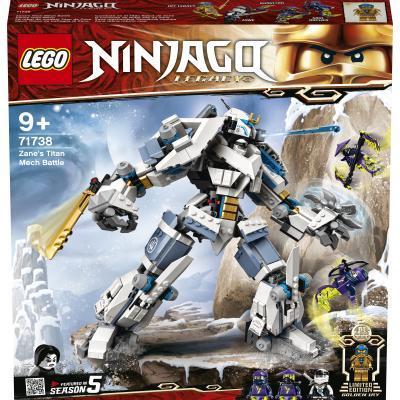 LEGO® NINJAGO® 71738 Zane a bitva s titánskými roboty