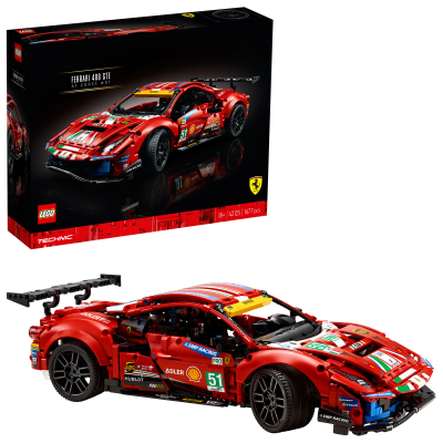 LEGO® Technic 42125 Ferrari 488 GTE „AF Corse #51”