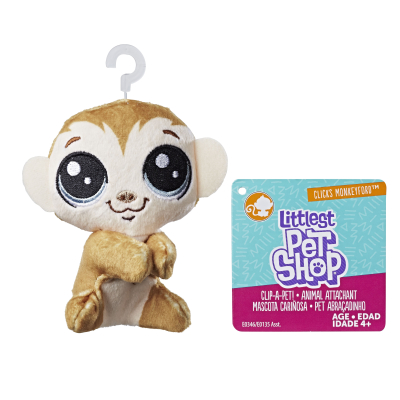 Littlest Pet Shop - Plyšák s klipem