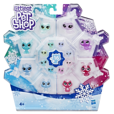 Littlest Pet Shop - Zvířátka z ledového království 16 ks