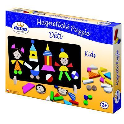 Magnetické puzzle děti