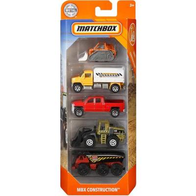 Matchbox Stavební stroje 5 ks