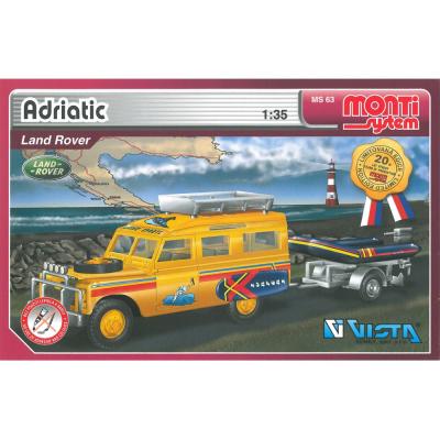 Monti System 63 - Adriatic Adriatic Terénní auto s člunem 1:35