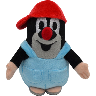 Moravská Ústředna - Krtek 12cm kalhotky + kšiltovka červená