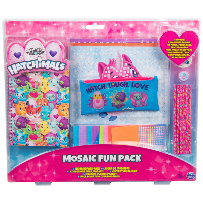 Mozaika + školní sada Hatchimals