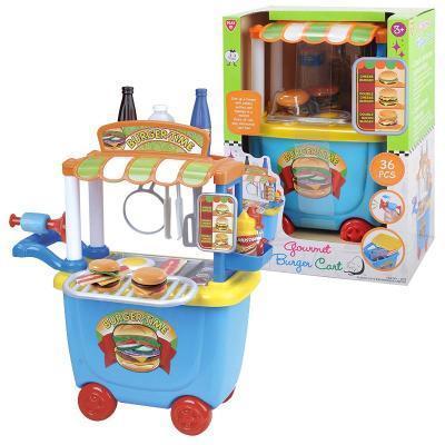 PLAYGO - Pojízdný stánek s hamburgery