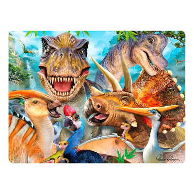 PRIME 3D POHLEDNICE - Dinosaur Selfie