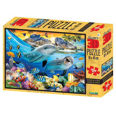 PRIME 3D PUZZLE - Západ slunce 300 dílků