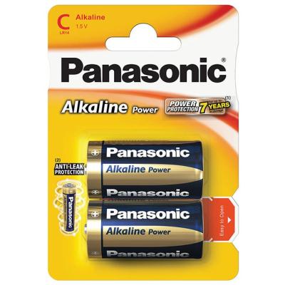 Panasonic - Alkalická malé mono baterie C 2ks