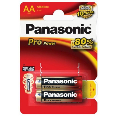 Panasonic - Alkalická tužková baterie AA 2ks
