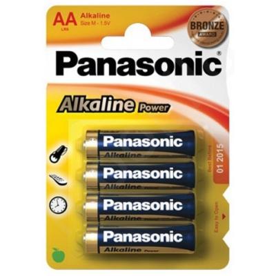 Panasonic - Alkalická tužková baterie AA 4ks