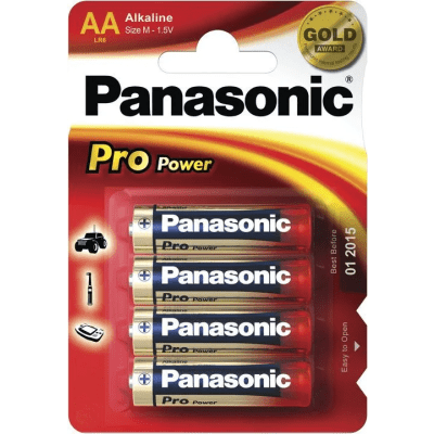 Panasonic - Alkalická tužková baterie AA 4ks