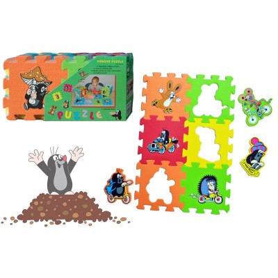 Pěnové puzzle Krtek 6ks