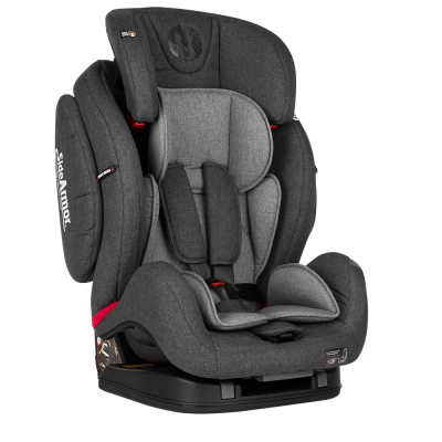 Petite&Mars - Autosedačka Prime II Isofix Grey 9-36 kg