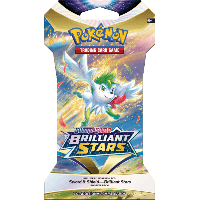 Pokémon TCG: SWSH09 Brilliant Stars - 1 Blister Booster