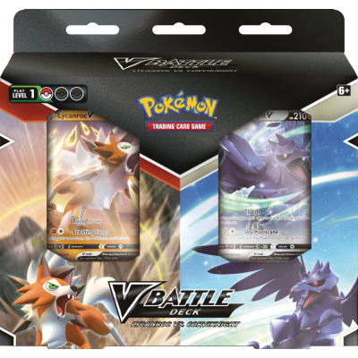 Pokémon TCG: V Battle Deck Bundle - Lycanroc vs. Corviknight