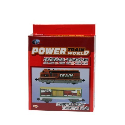 Power train World - Lokomotiva a vagón