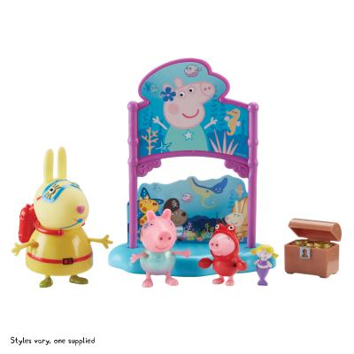 Prasátko Peppa sada Svět pod vodou - 3 figurky a doplňky